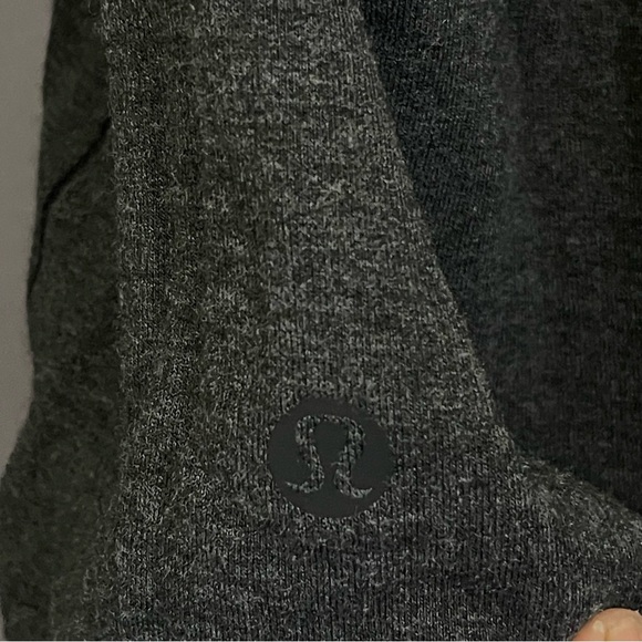 Lululemon Mens wool blend Long sleeve shirt fits like S-M see measurements - Picture 3 of 3